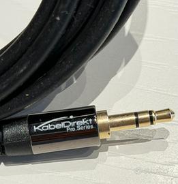 Cavo audio mini jack 3,5 mm