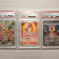 Pokémon trio PSA 9 codice consecutivi 
