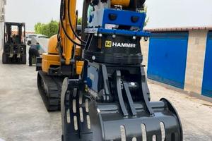 Pinza selezionatrice escavatore 70/140 q.li