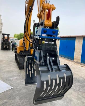 Pinza selezionatrice escavatore 70/140 q.li