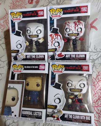 Lotto Funko Pop Horror Terrifier & hannibal