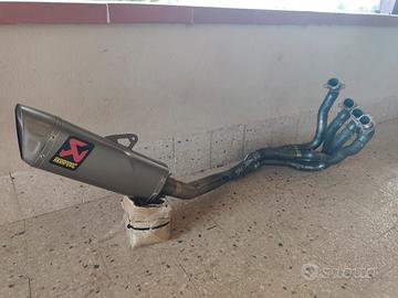 scarico completo TITANIO AKRAPOVIC 