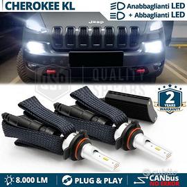 Kit LED HIR2 per Fari JEEP CHEROKEE KL Luce Bianca