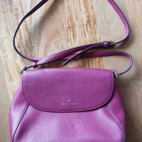 Borsa in pelle viola cm 29x20 Kate Spade