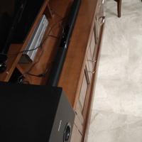 Barra amplificatore TV con subwoofer