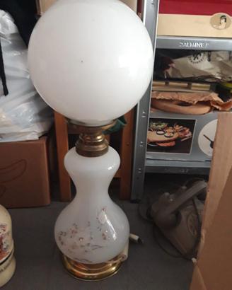 Lampada Opalina da Sala anni '80