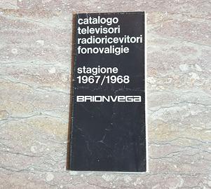 Catalogo Televisori Radio Brionvega Anni 60