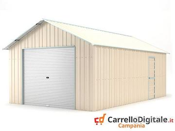 Baracca cantiere box 438x724 con saracinesca beige