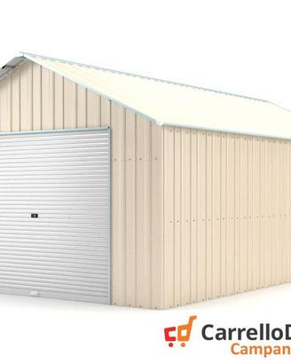 Baracca cantiere box 438x724 con saracinesca beige