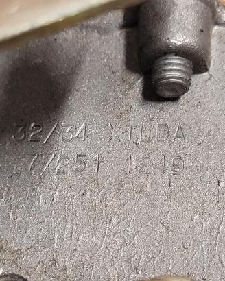 carburatore weber 32/34 TLDA per lancia e fiat
