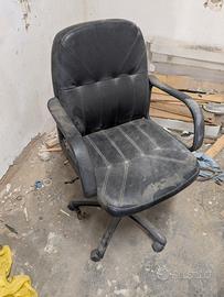 sedia ufficio ammortizzata con braccioli