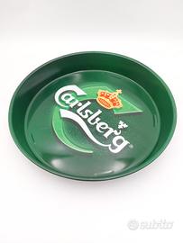 Vassoio originale da bar birra Carlsberg