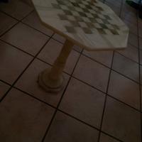 Tavolino da gioco Ottagonale in Marmo/Onice - Scac