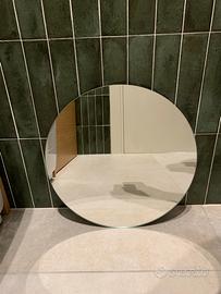 Specchio bagno con faretto
