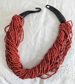 MAGNIFICA E GRANDE COLLANA DI CORALLO ANTICA

