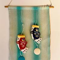 Decorazione giapponese carpe koi