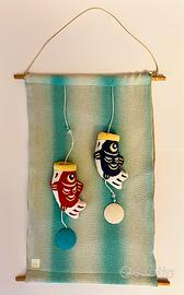 Decorazione giapponese carpe koi