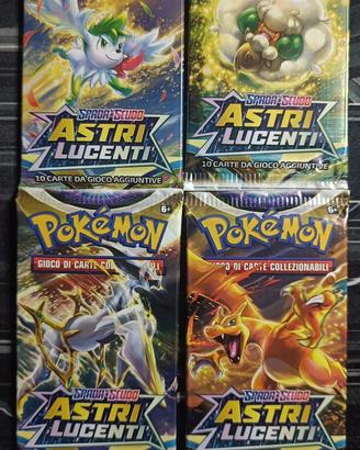 Bustine Pokémon Spada e Scudo – Astri Lucenti