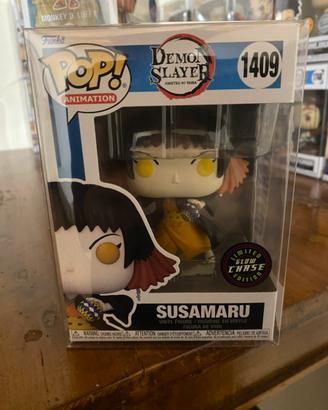 Funko pop demon slayer 1409 susamaru chase edition