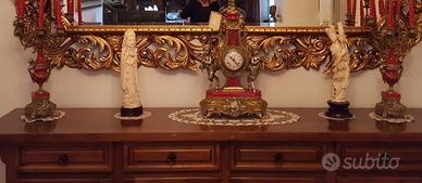 parigina con candelabri 