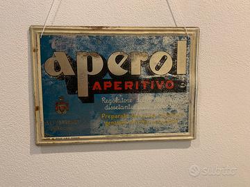 Insegna pubblicitaria Aperol vintage