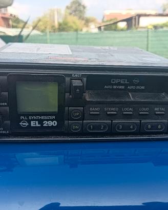 autoradio a cassette vintage 