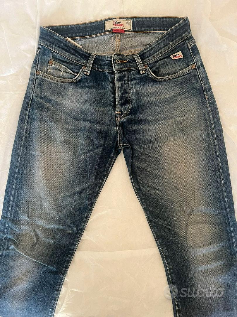 Roy Rogers Jeans Firmati Stock Jeans Slim Fit Jeans Particolari