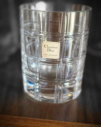 Set bicchieri più decanter in cristallo Christian