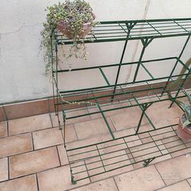 2 Supporti per piante a 3 livelli da giardino