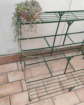 2 Supporti per piante a 3 livelli da giardino