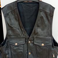Gilet pelle