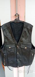 Gilet pelle