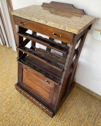 Carrello espositore e portabottiglie