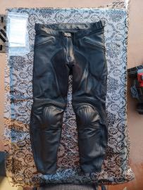 pantaloni moto 56 dainese pelle NUOVI!!!