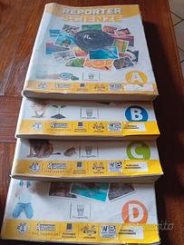 Reporter scienze,  libri scienze per le medie