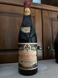 Vino Barbaresco DOC Vintage 1964