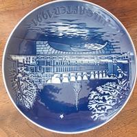 Piatto ceramica Copenaghen 1991