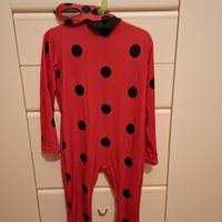 vestito Lady bug 4/5 anni