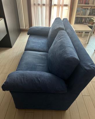 BIBA Divano 3 posti in tessuto blu ⚡️