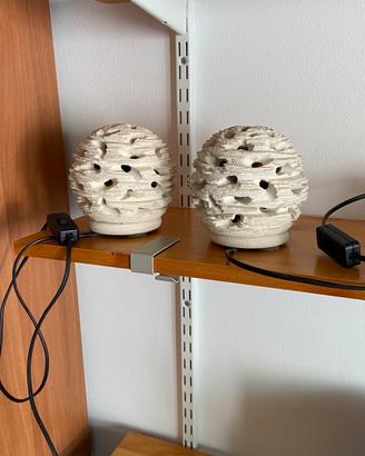 Lampade in pietra leccese