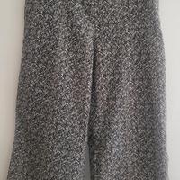 Pantalone elegante effetto spinato
