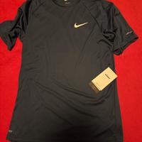 Maglia nike swim tgS blue - nuova