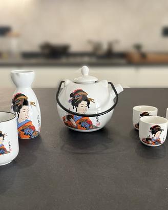Servizio da tè & da sakè giapponese