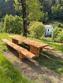 Tavoli in legno su misura