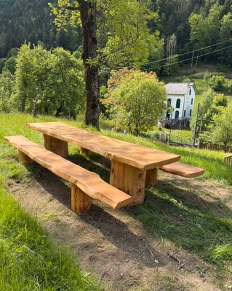Tavoli in legno su misura