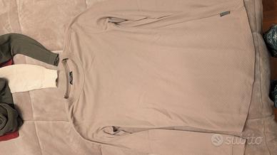 maglia beige Bershka 