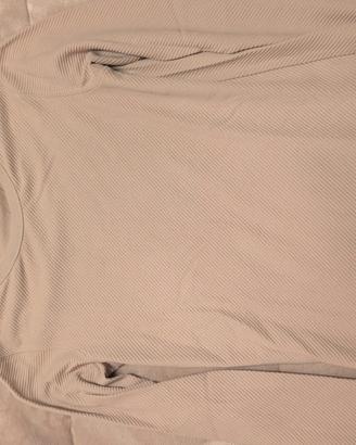 maglia beige Bershka 