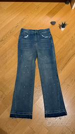 jeans flared zara
