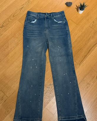 jeans flared zara