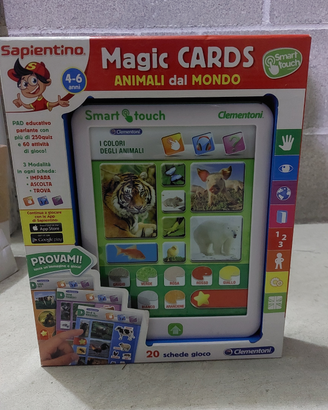 Sapientino MAGIC CARDS Animali dal mondo